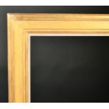 20th Century Italian School. A Gilt Composition Cassetta Frame, with a white sight edge, rebate