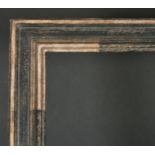 20th-21st Century English School. An Italian Style Black and Gilt Frame, rebate 31.25" x 23.75" (