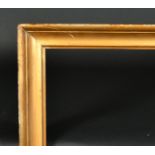 19th Century English School. A Hollow Gilt Composition Frame, rebate 36.75" x 30" (93.3 x 76.2cm)