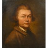 Early 19th Century English School. Bust Portrait of a Man, Oil on canvas, 21" x 17.5" (53.3 x 44.