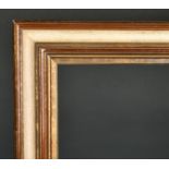 20th Century European School. A Gilt and Painted Frame, rebate 53" x 37.5" (134.7 x 95.3cm)