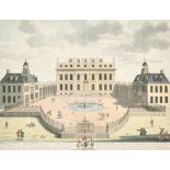 Johannes Kip (1652/3-1722) Dutch. "Buckingham House in St James's Park Belonging to the Most Noble