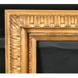 19th Century Italian School. A Deep Hollow Gilt Frame, rebate 26" x 20.5" (66.1 x 52.1cm)