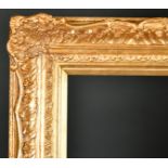21st Century English School. A Gilt Composition Frame, with swept centres and corners, rebate 50.