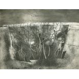 Bryan Ingham (1936-1997) British. "Moonrise I", Etching, Signed, inscribed and numbered 6/50 in