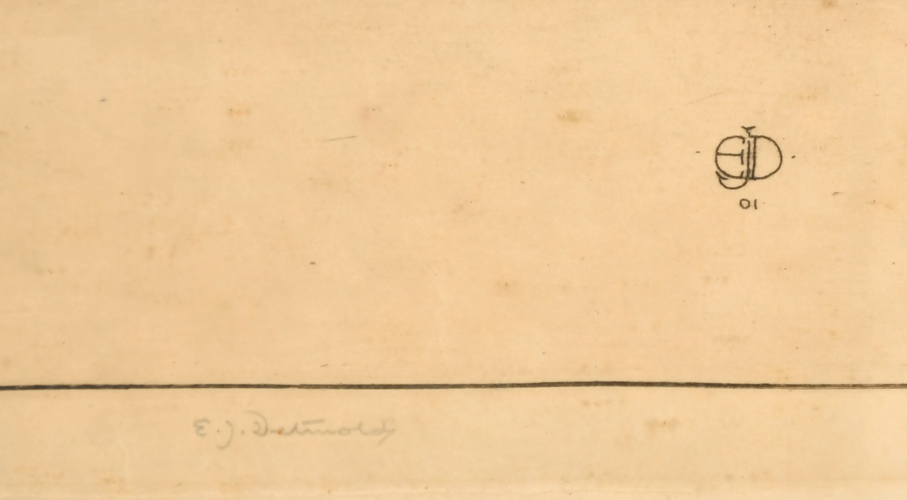 Edward Julius Detmold (1883-1957) British. 'Cockerel', Etching, Signed in pencil, 18.25" x 16" (46.3 - Image 3 of 4