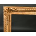 20th Century English School. A Painted Composition Frame, with swept and pierced centres and