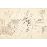 Eileen Alice Soper (1905-1990) British. "Follow My Leader (1923)", Etching, Signed in Pencil,