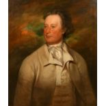 Early 19th Century English School. Bust Portrait of Robert Emlyn Lofft (1783-1847), Oil on canvas,