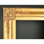 Early 19th Century English School. A Gilt Composition Frame, with swept corners, rebate 30.5" x 21.