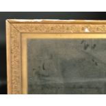 19th Century English School. A Gilt Composition Frame, with inset glass, rebate 34.5" x 24.25" (87.7