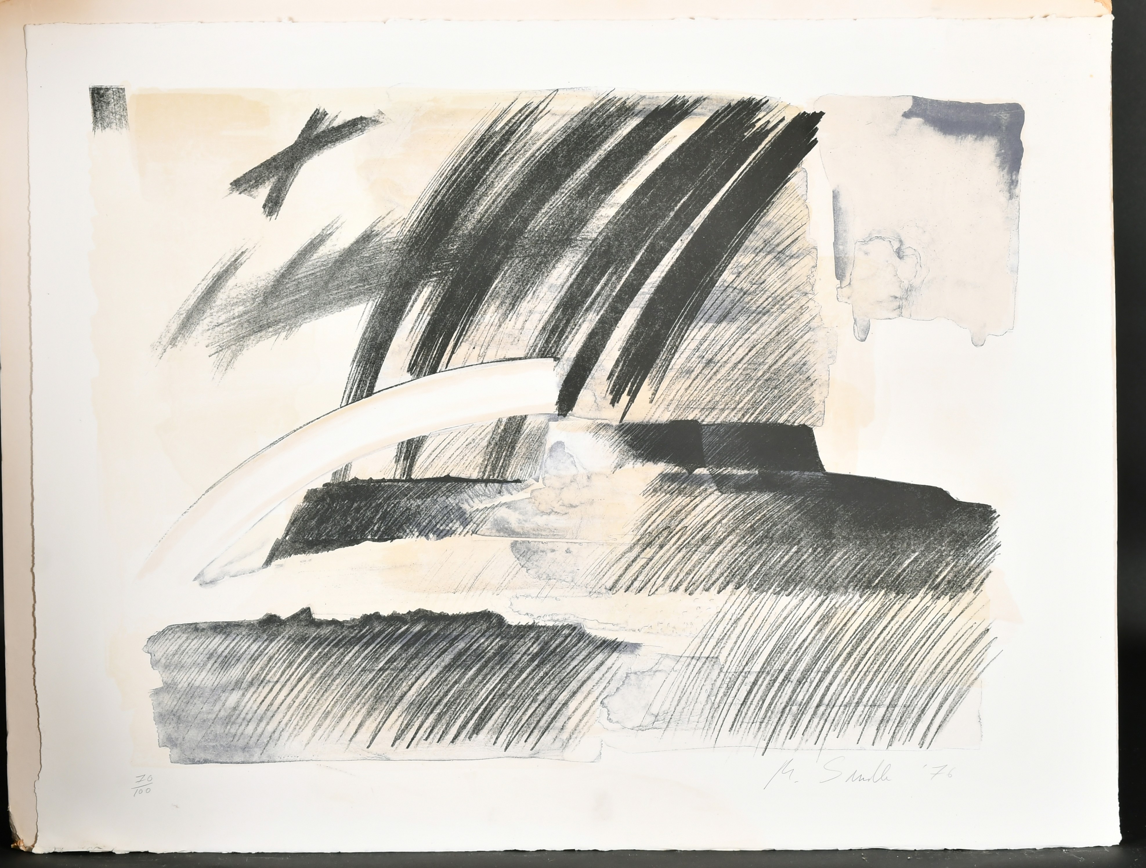 Michael Sandle (1936- ) British. 'Untitled' (1976), Lithograph, Signed, dated '76 and numbered 70/ - Image 2 of 5