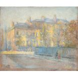 Francis Dodd (1874-1949) British. 'Manchester', Pastel, Signed and dated 1897, 9.25" x 11.25" (23.5