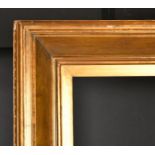 19th Century English School A Gilt Composition Frame, rebate 62.25" x 40.25" (158.2 x 102.2cm)