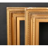 19th Century English School A Pair of Painted Gilt Composition Frames, rebate 36" x 28" (91.5 x