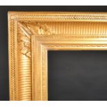 19th Century French School A Gilt Composition Frame, rebate 52" x 35.5" (132.1 x 90.1cm)