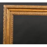 19th Century English School A Carved Giltwood Frame, rebate 41.5" x 26.5" (105.5 x 67.3cm)