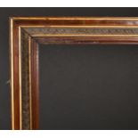 20th Century Italian School A Dark Wood and Gilt Edged Frame, rebate 33" x 27" (83.8 x 68.6c