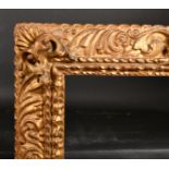 18th Century Italian School A Fine Elaborate Carved Giltwood Frame, rebate 35.5" x 27.75" (9