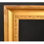 19th Century English School A Hollow Gilt Composition Frame, rebate 44.5" x 32.5" (113 x 82.5cm)