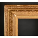 19th Century English School A Painted Composition Frame, rebate 50" x 30" (127 x 76.2cm)