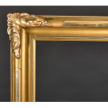 Early 20th Century European School A Gilt Composition Frame, with swept corners, rebate 50" x 40