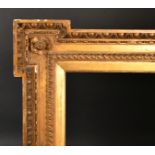 Late 18th Century English School A Kent Style Gilt Composition Frame, rebate 49" x 35" (124.4 x