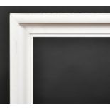 20th Century English School A White Painted Frame, rebate 32" x 30" (81.3 x 76.2cm) and another
