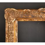 19th Century French School. A Gilt Composition Louis Style Frame, rebate 30" x 25" (76.2 x 63.5cm)