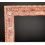 19th Century Italian School. A Gilt and Painted Venetian Composition Frame, rebate 24" x 20" (61 x 5