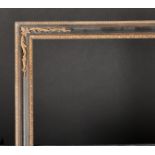 20th Century English School. A Carved Giltwood and Darkwood Hogarth Frame, rebate 25.75" x 19" (65.4