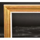 Alexander G Ley & Son. A Gilt Composition Frame, with a white inner edge, rebate 36.5" x 31.75" (92.