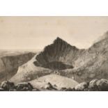 After Richard Wilson (1714-1782) British. "The Summit of Cader-Idris Mountain", Engraved by Edward