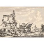 After Paul Sandby (1731-1809) British. An Album Containing Twenty One Copper Engravings,