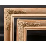 Early 19th Century English School. A Pair of Partially Stripped Composition Frames, rebate 30" x 25"