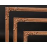 20th Century English School. A Set of Three Painted Composition Frames, rebate 40.5" x 27.75" (102.9