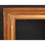 20th Century English School. A Painted Composition Frame, with swept centres and corners, rebate 50"