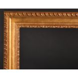 20th Century English School. A Gilt Composition Running Pattern Frame, rebate 60" x 40" (152.4 x