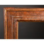 19th Century Italian School. A Painted Composition Frame, with gilt inner and outer edges, rebate