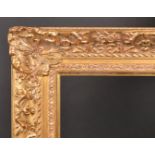 20th Century English School. A Gilt Composition Frame, with swept centres and corners, rebate 32"