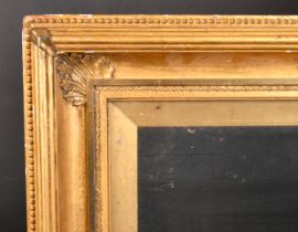 19th Century English School, a Gilt Composition Frame, with inset glass, rebate 30" x 20" (76.2 x