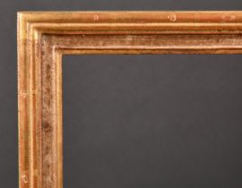 20th Century English School. A Gold and Silver Composition Frame, rebate 36" x 30.5" (91.5 x 77.5cm)