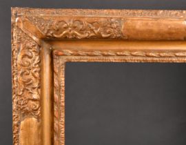 20th Century European School. A Gilt Composition Frame, with Lely panels, rebate 40.25" x 31.5" (101
