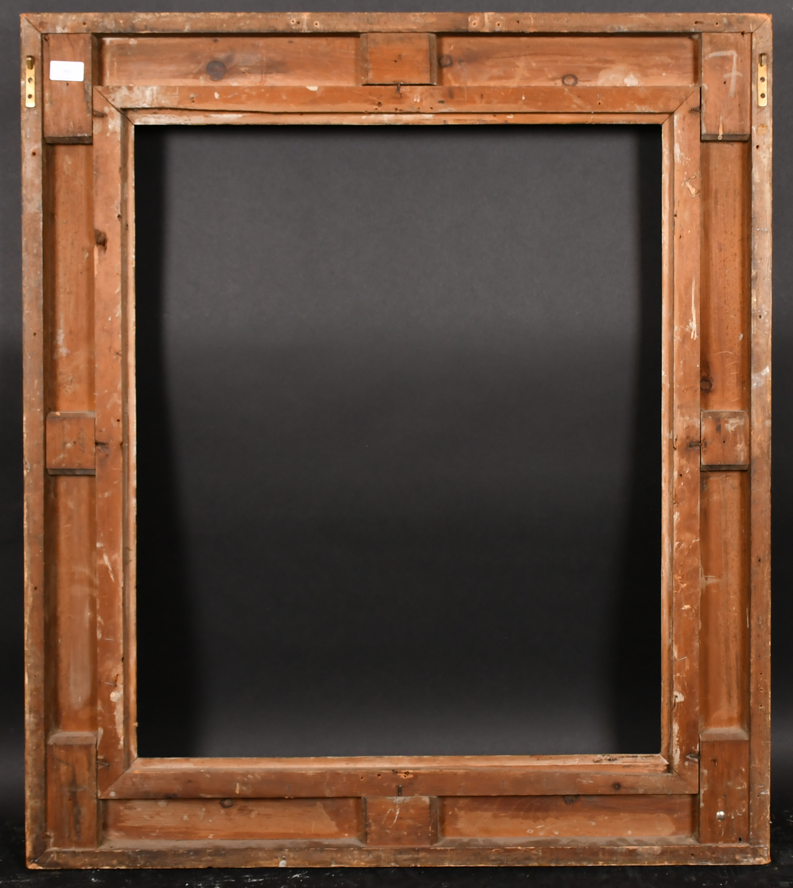 19th Century English School. A Gilt Composition Frame, with swept centres and corners, rebate 30" - Image 3 of 3