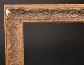 20th Century English School. A Gilt Composition Frame, with swept centres and corners, rebate 29.