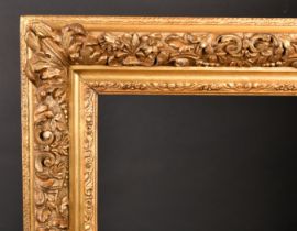 19th Century English School. A Gilt Composition Frame, with swept corners, rebate 39" x 27.5" (99.