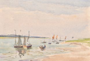 Llewelyn Frederick Menzies-Jones (1889-1971) British. "Etaples", Watercolour, Inscribed in pencil,