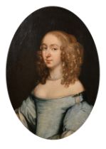 Attributed to Gerard Soest (1600-1681) British. Bust Portrait of a Lady, believed to be Lady