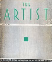 The Artist Magazine. 350 various editions dated from 1931