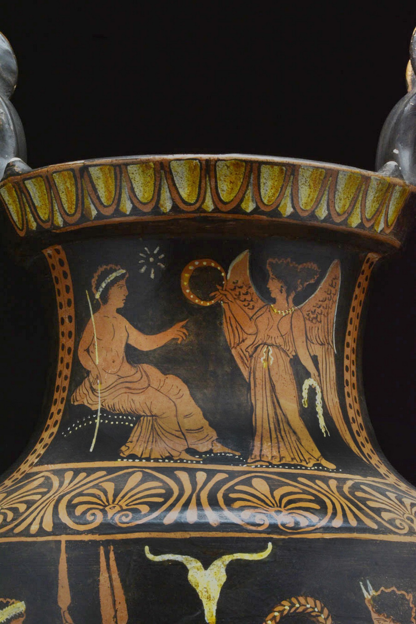 RARE APULIAN-LUCANIAN RED-FIGURE VOLUTE KRATER - TL TESTED - Image 8 of 11